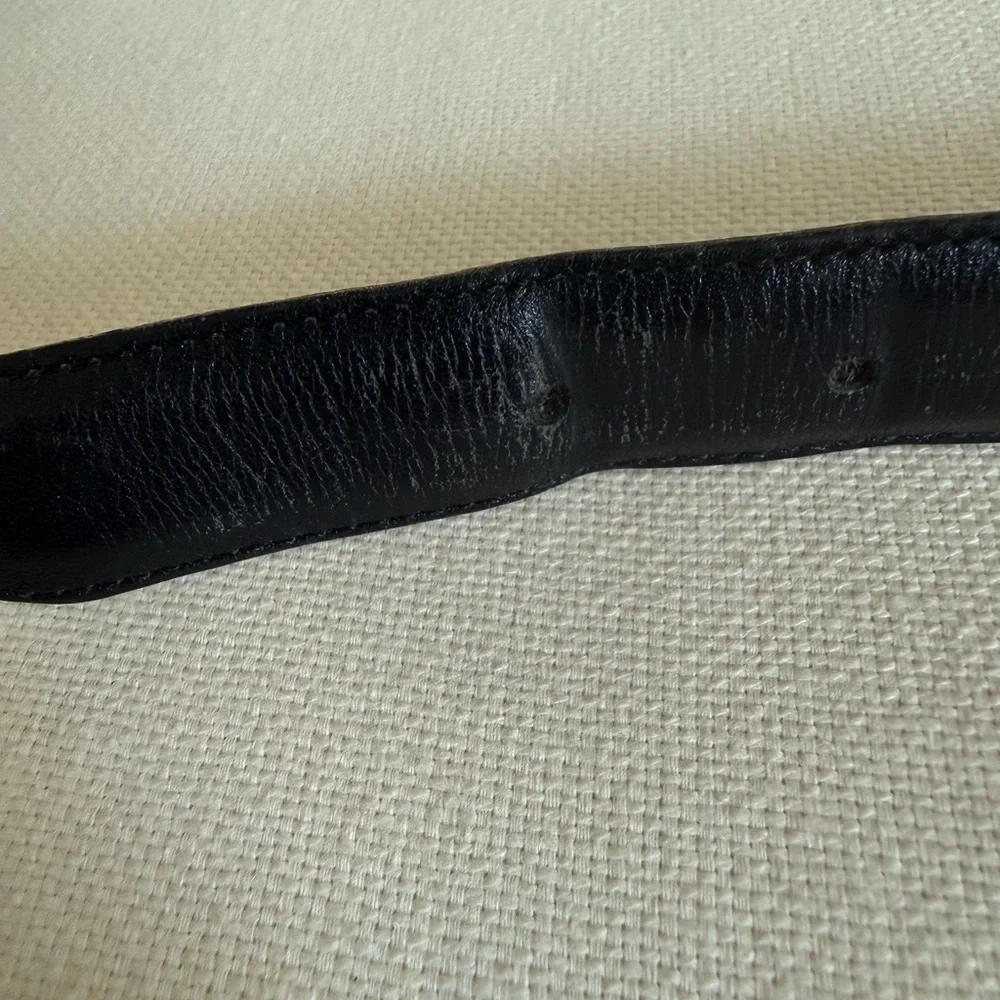 Coach 5700 Men’s Black Leather Belt Size 38/95CM
